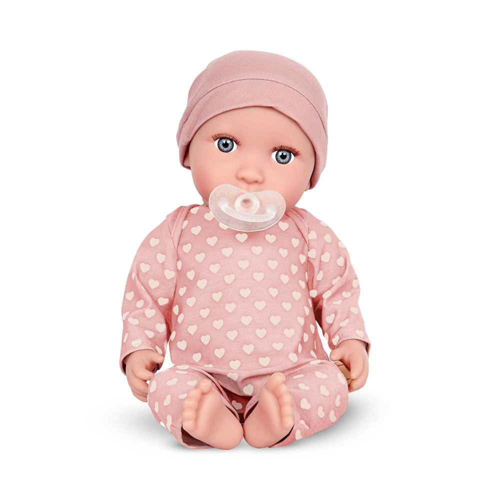 LullaBaby 14" Baby Doll with Pink Outfit and Hat - Mastermind Toys___224561