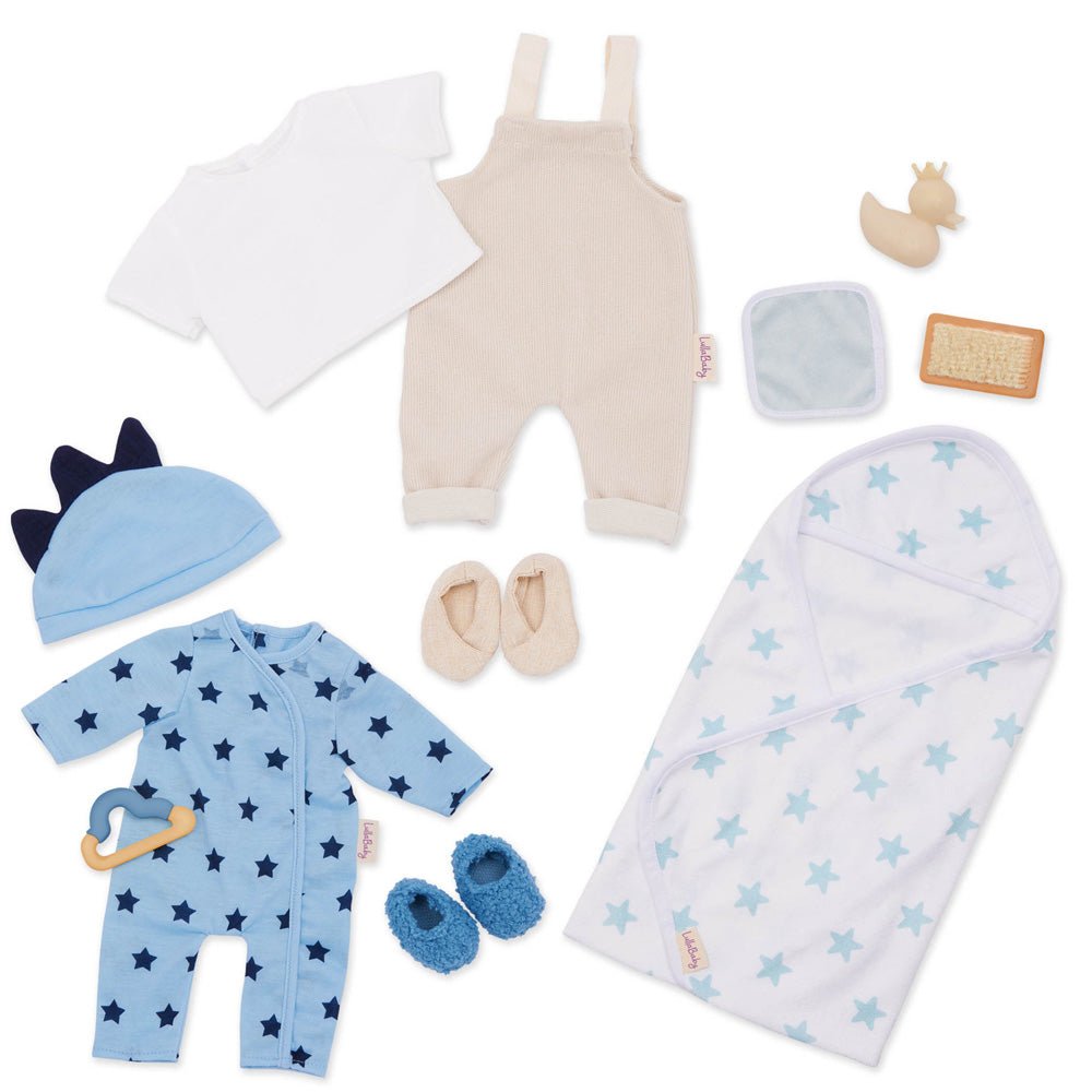 LullaBaby Baby Doll Outfits Clothing & Accessories - Mastermind Toys___230504