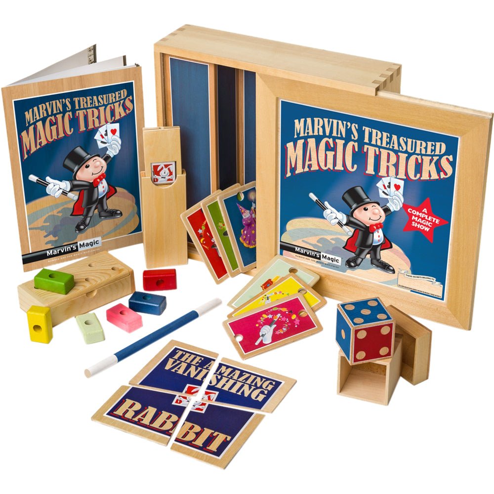 Marvin's Treasured Magic Tricks (Wooden Set) - Mastermind Toys___239233