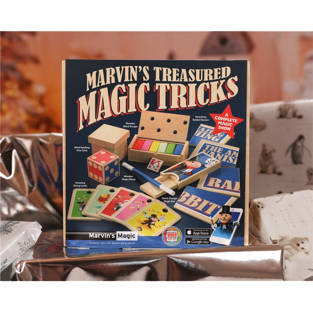 Marvin's Treasured Magic Tricks (Wooden Set) - Mastermind Toys___239233