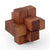 Mastermind Toys 3D Mini Wooden Classic Cross Puzzle - Mastermind Toys___110311