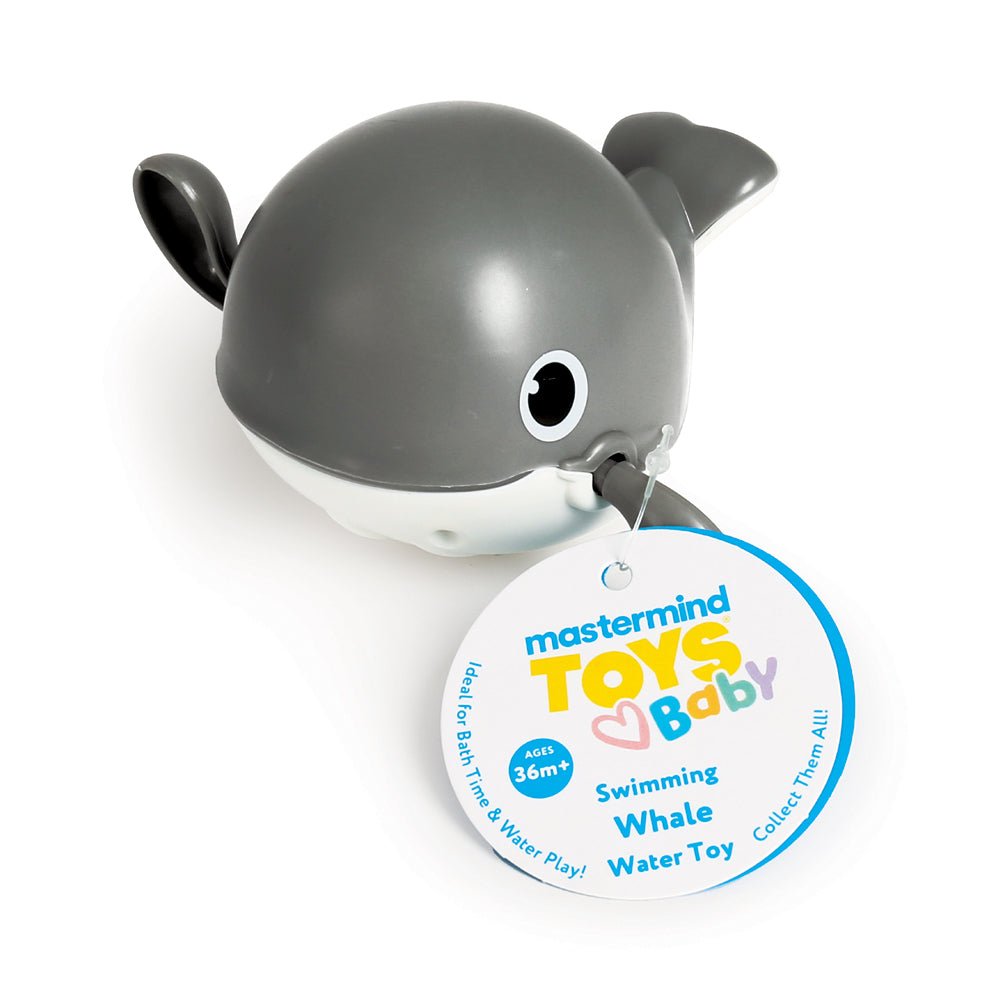 Mastermind Toys Baby Wind - Up Swimming Whale Bath Toy - Mastermind Toys___230338