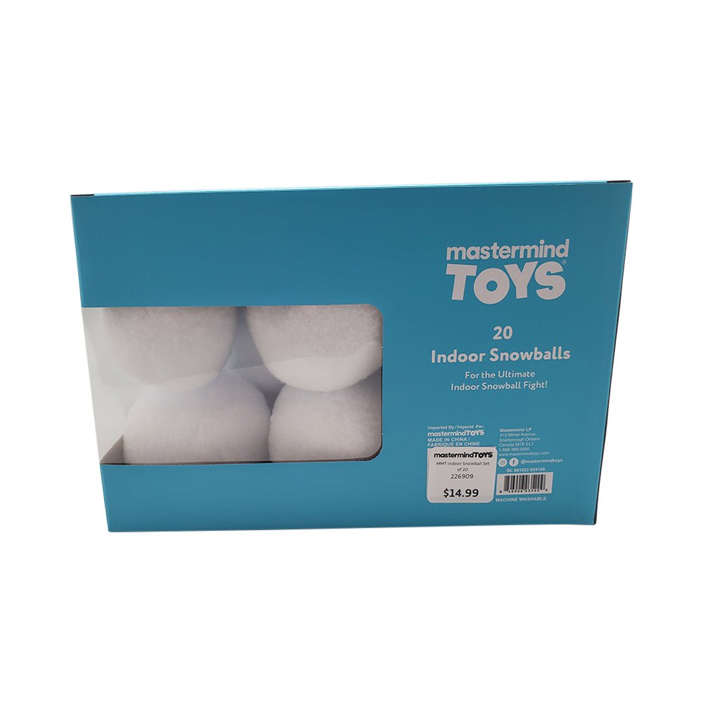 Mastermind Toys Indoor Snowball Set of 20 - Mastermind Toys___226909