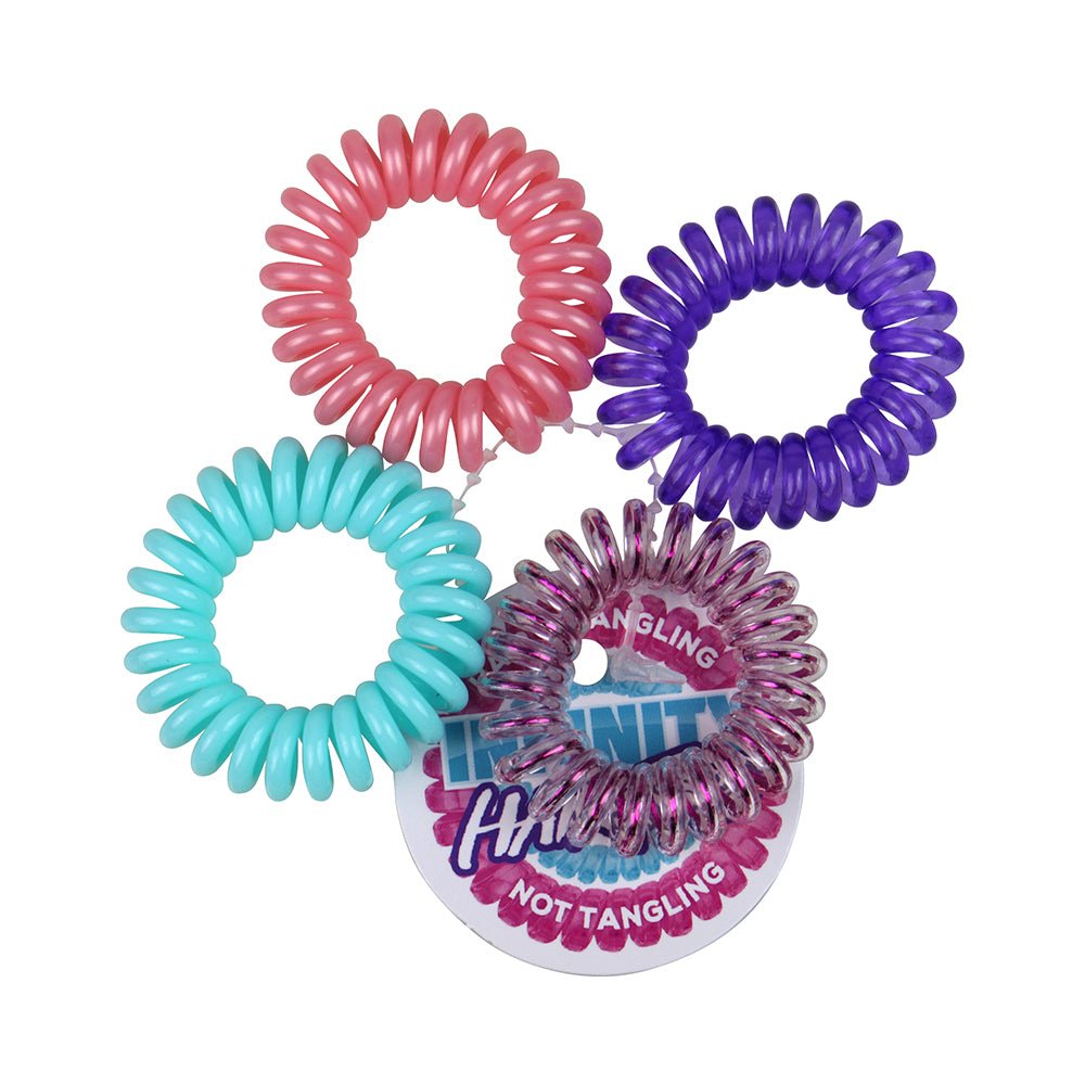 Mastermind Toys Infinity Hair Ties 4 Pack Assorted - Mastermind Toys___213932