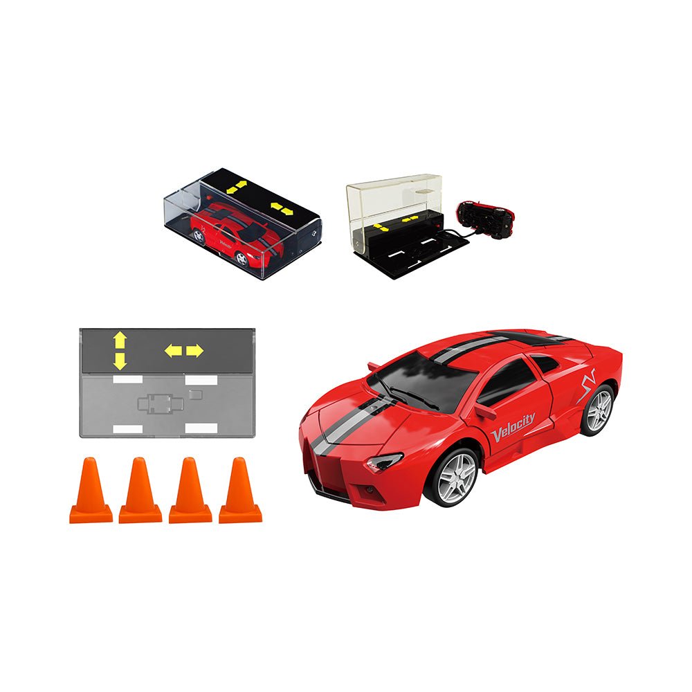 Mastermind Toys Mini Remote Control Red Race Car 1:64 Scale - Mastermind Toys___213060