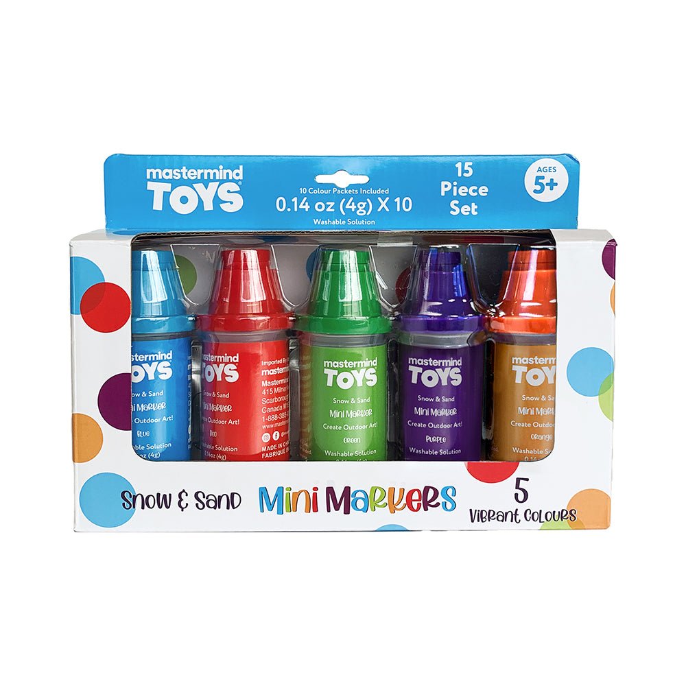 Mastermind Toys Snow and Sand Mini Markers Set of 5 - Mastermind Toys___226926