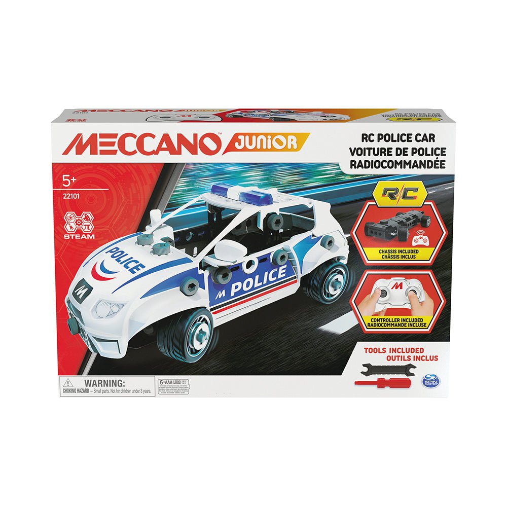 Meccano Junior Police Vehicle - Mastermind Toys___226565