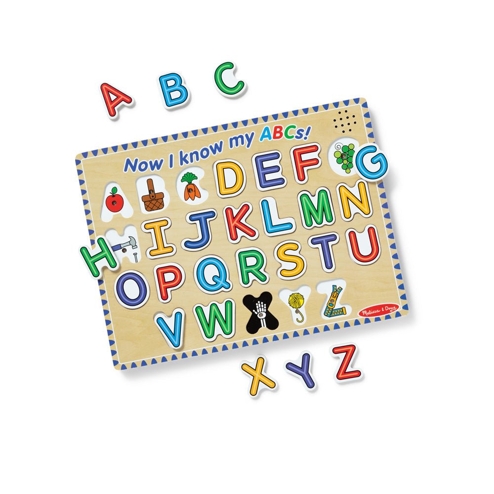 Melissa & Doug Alphabet Sound Puzzle - 26 Pieces - Mastermind Toys___234447