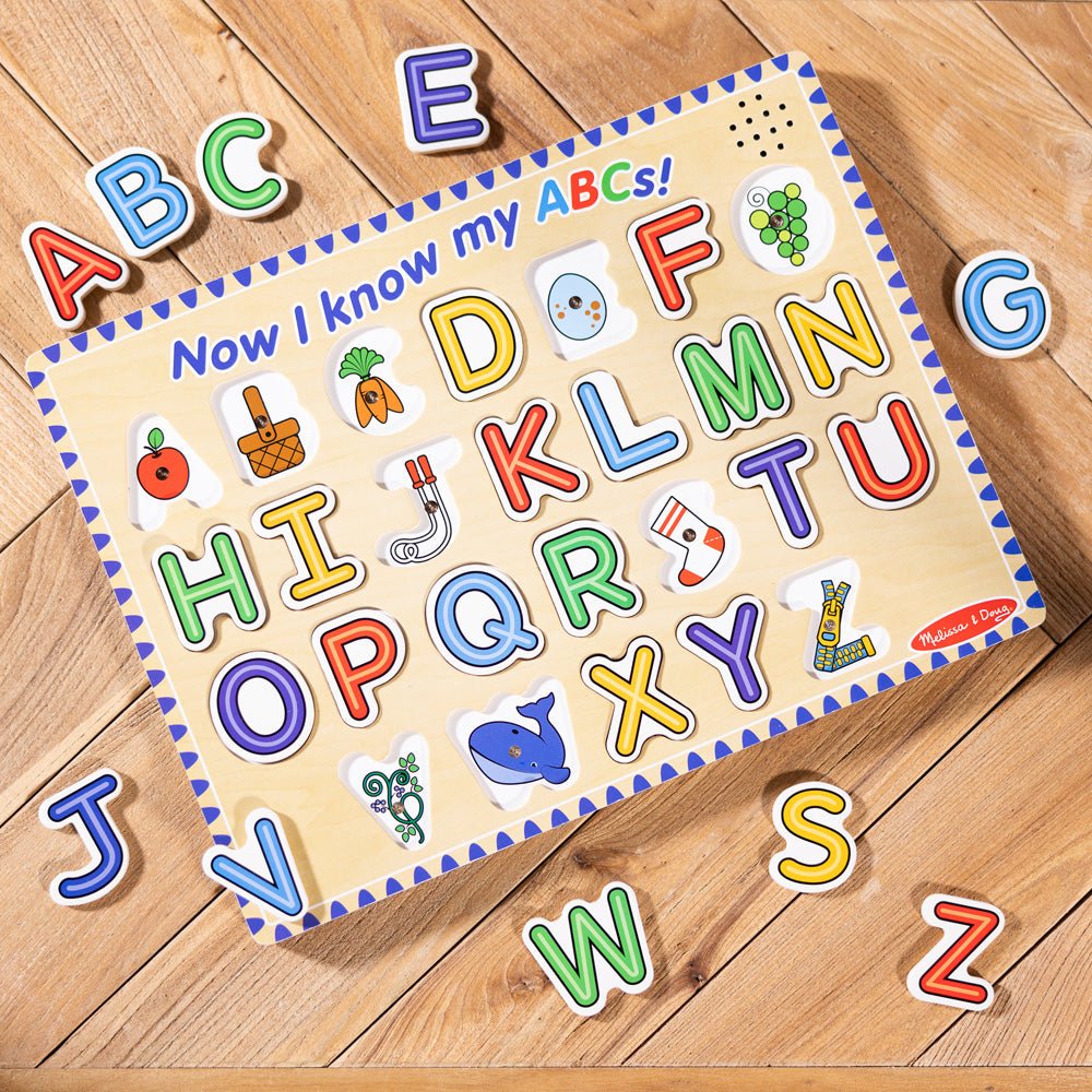 Melissa & Doug Alphabet Sound Puzzle - 26 Pieces - Mastermind Toys___234447