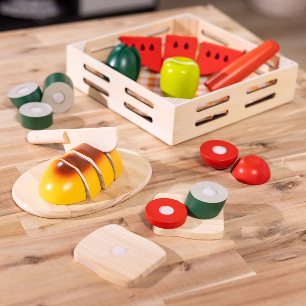 Melissa & Doug Cutting Food - Mastermind Toys___234469