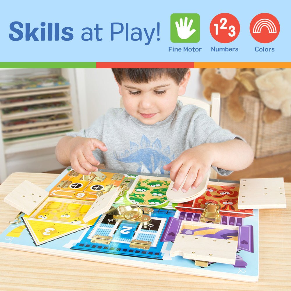 Melissa Doug Latches Board Mastermind Toys