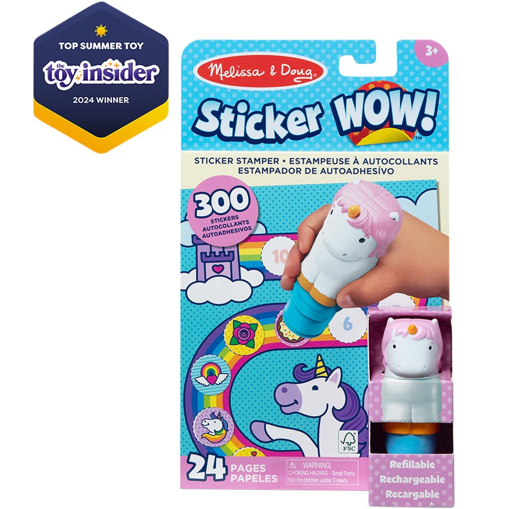 Melissa & Doug - Sticker WOW! Activity Pad Set - Unicorn - Mastermind Toys___234462