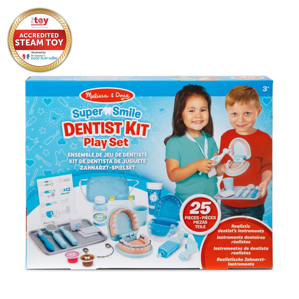 Melissa & Doug Super Smile Dentist Play Set - Mastermind Toys___234422