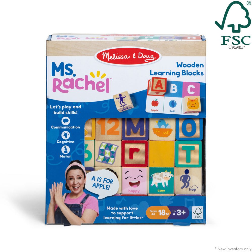 Melissa & Doug x Ms. Rachel Blocks Activity Cards - Mastermind Toys___235689