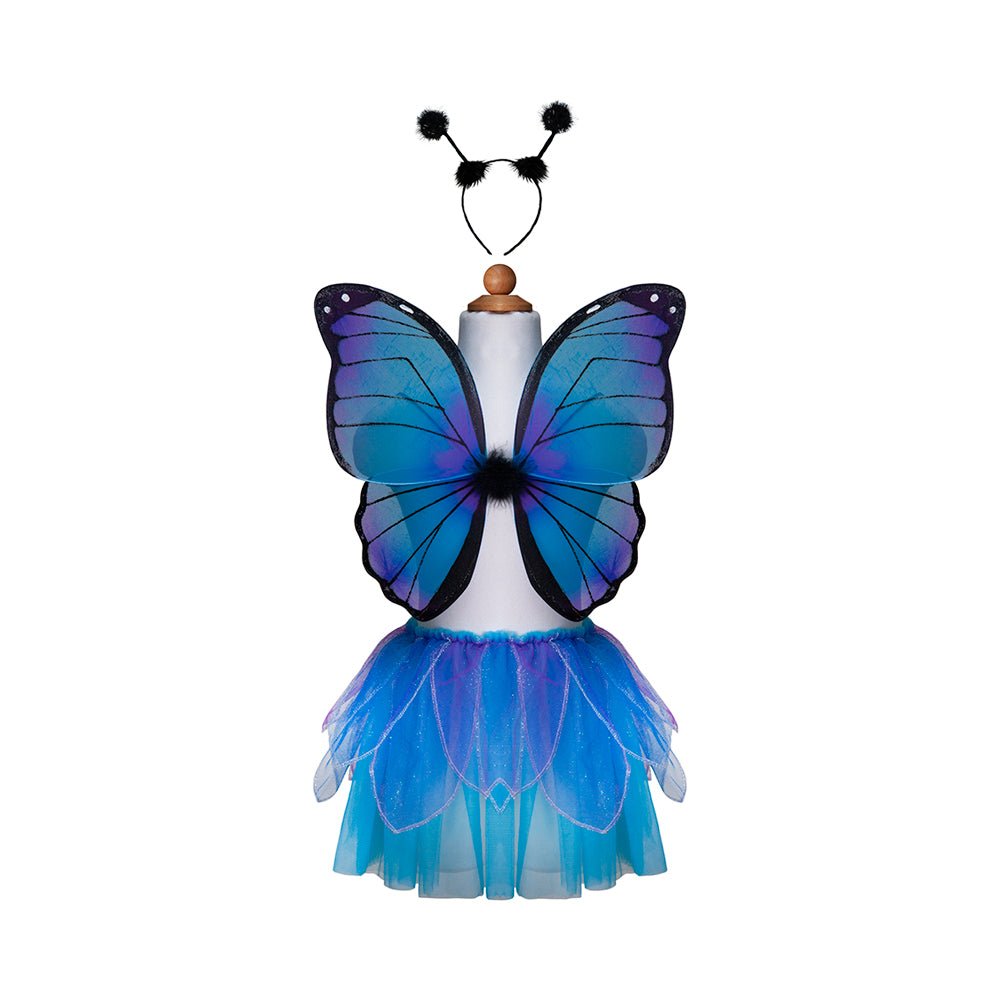 Midnight Butterfly Tutu With Wings & HB, Size 4 - 6 - Mastermind Toys___231559