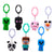 Minecraft - 4" Plush Backpack Hangers - Mastermind Toys___234330