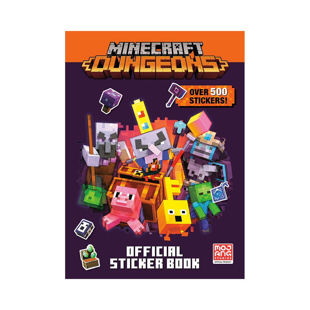 Minecraft Official Dungeons Sticker Book - Mastermind Toys___221507