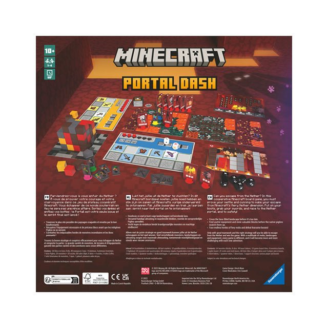 Minecraft Portal Dash Board Game - Mastermind Toys___227475