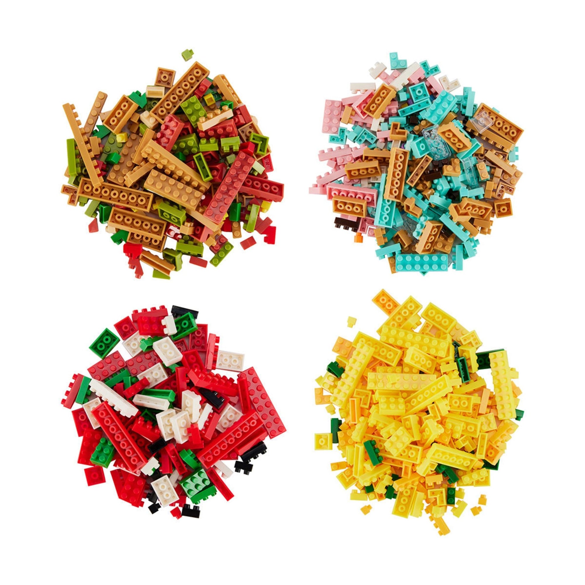 Mini Construction Blocks Set Food Assorted - Mastermind Toys___235963