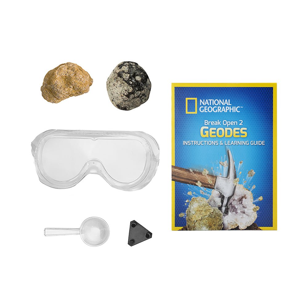 National Geographic Break Your Own Geode - 2pc - Mastermind Toys___229062