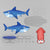 Ocean Friends - White Shark & Squid - Mastermind Toys___233299