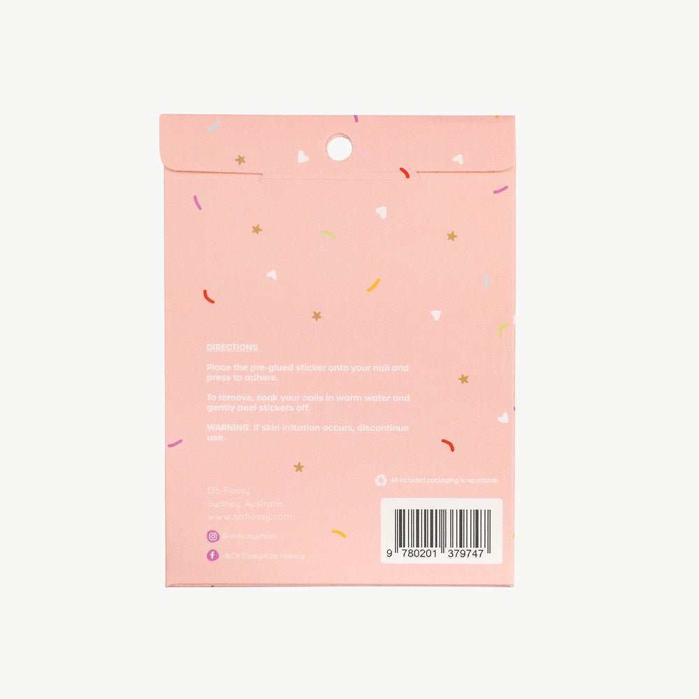 Oh Flossy Nail Stickers - Flowers - Mastermind Toys___234031