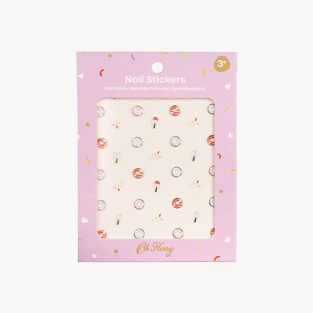 Oh Flossy Nail Stickers - Sweets - Mastermind Toys___234033