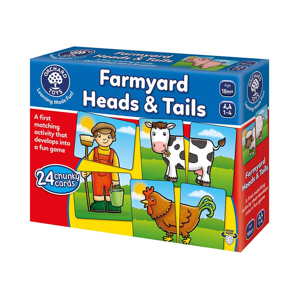 Orchard Farmyard Heads & Tails Game - Mastermind Toys___230726