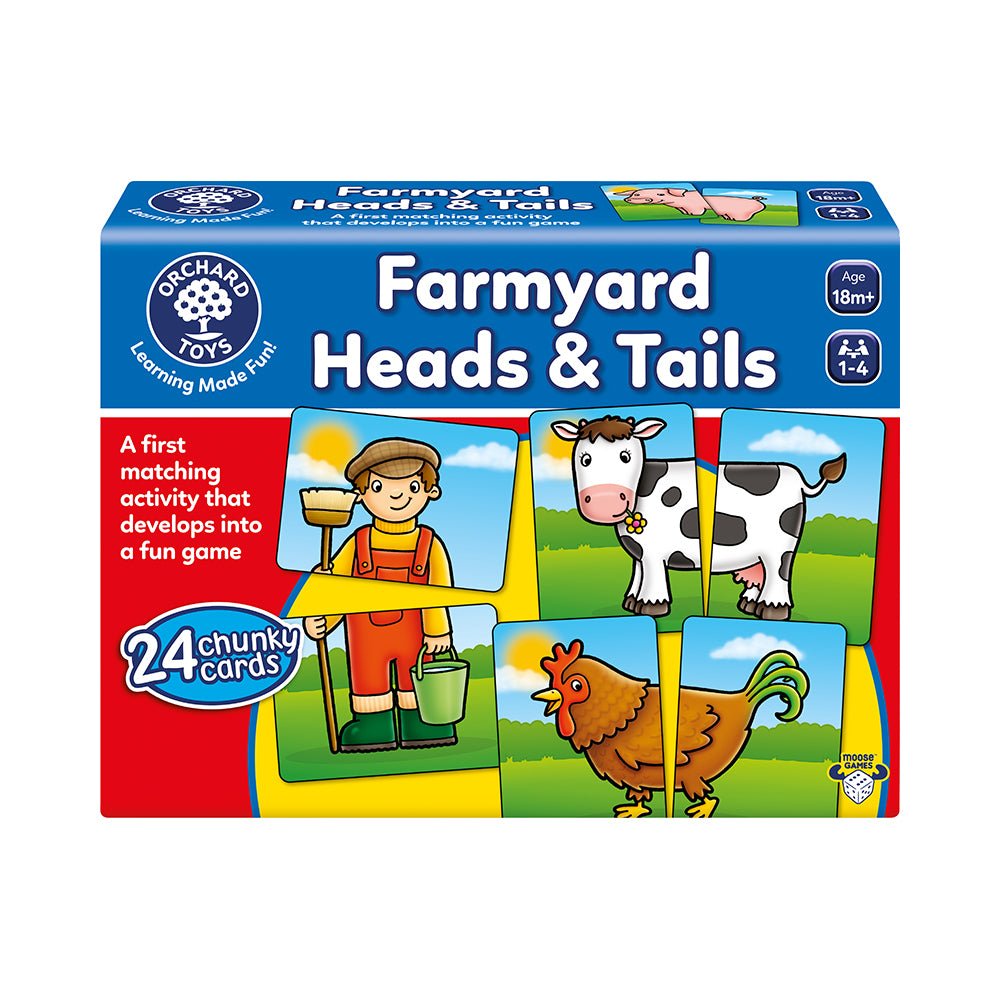 Orchard Farmyard Heads & Tails Game - Mastermind Toys___230726