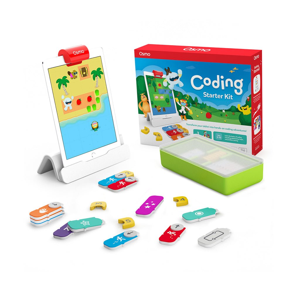 Osmo Coding Starter Kit for iPad Coding Puzzles, STEM Toy (Base Included) - Mastermind Toys___218581