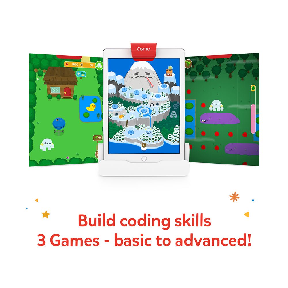 Osmo Coding Starter Kit for iPad Coding Puzzles, STEM Toy (Base Included) - Mastermind Toys___218581