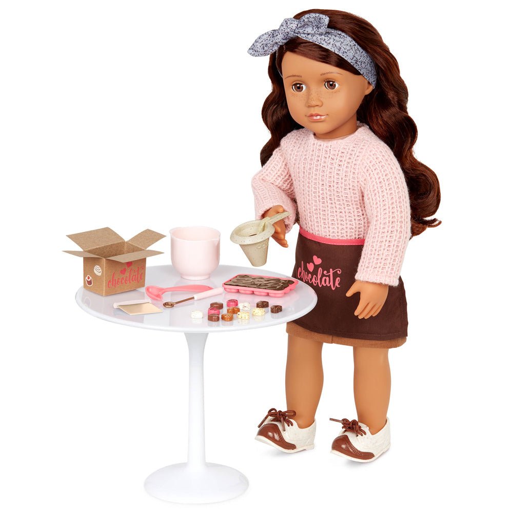 Our Generation 18" Coco Deluxe Doll with Book - Mastermind Toys___235527