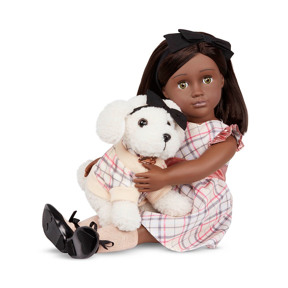 Our Generation Candice & Chic 18" Doll with Pet - Mastermind Toys___225759