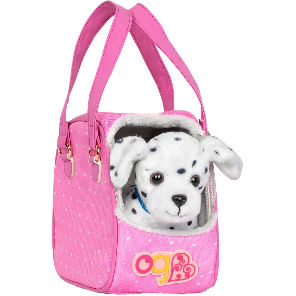 Our Generation Dalmatian Pup w/ Bag & Accessories - Mastermind Toys___235504