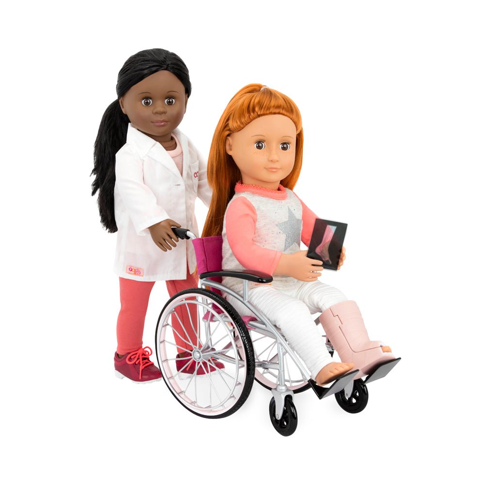 Our Generation Heals On Wheels Wheelchair Set - Mastermind Toys___207984