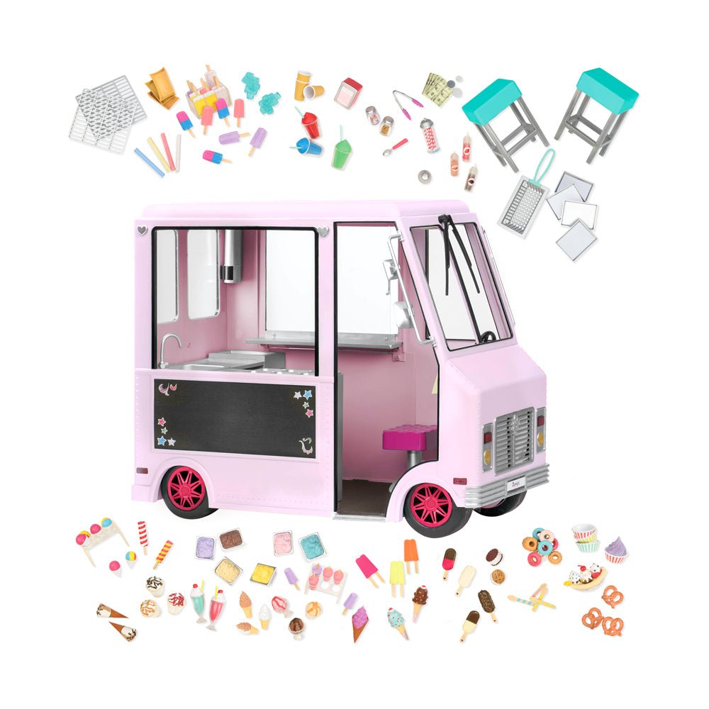 Our Generation Ice Cream Truck Pink - Mastermind Toys___202849