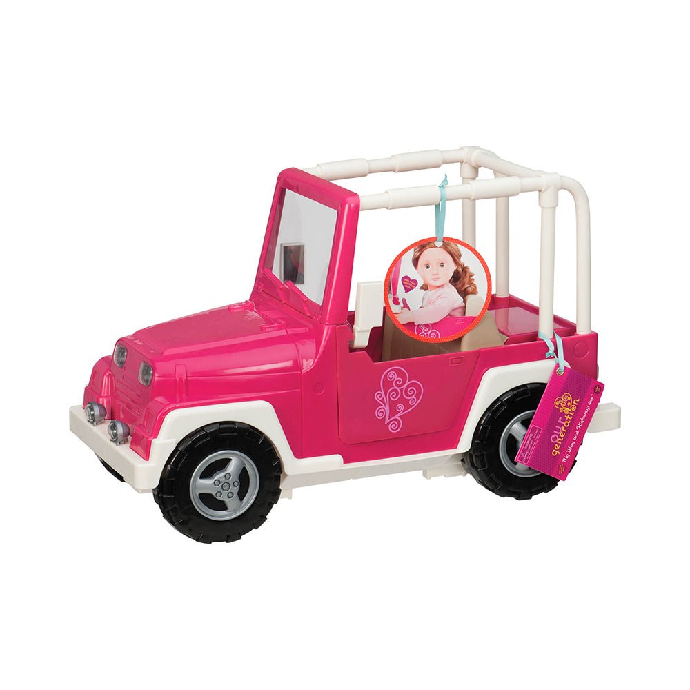 Our Generation My Way and Highways 4x4 - Hot Pink & White - Mastermind Toys___138043