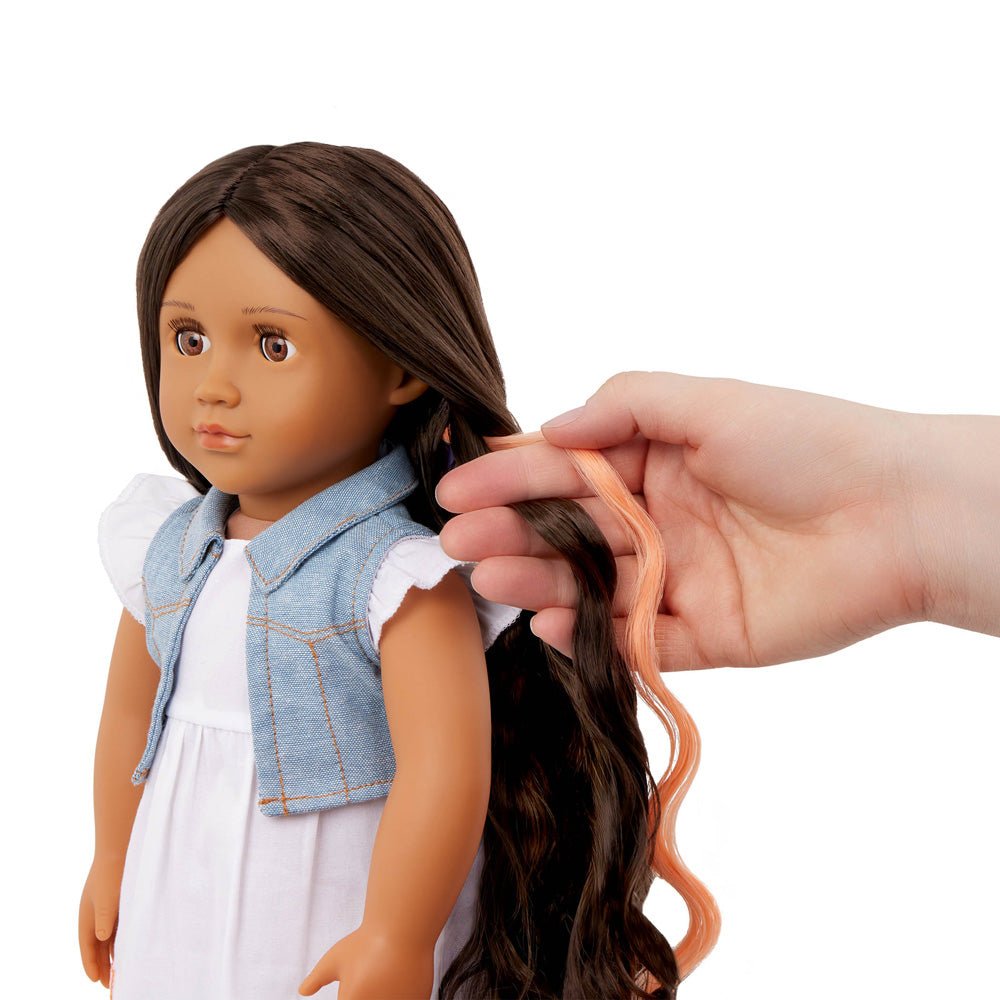 Our Generation Perla 18" Hair Grow Doll - Mastermind Toys___235521