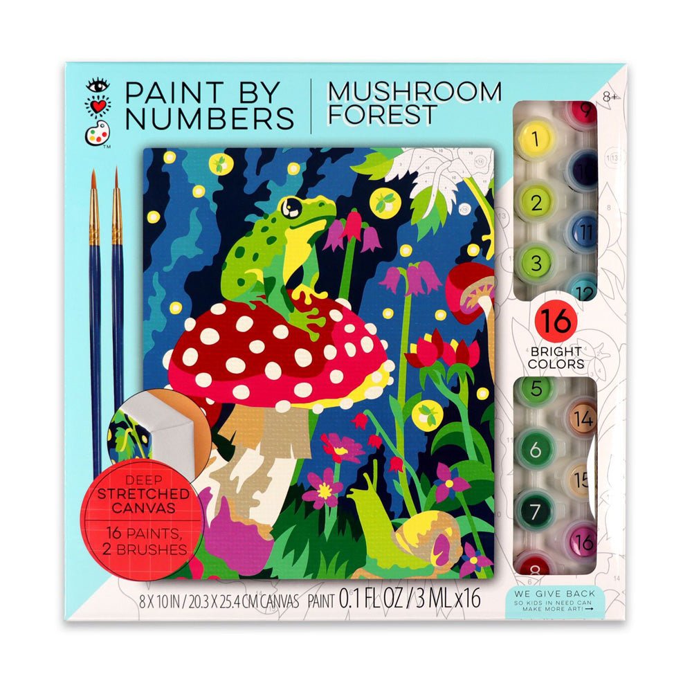 Paint By Numbers - Mushroom Forest - Mastermind Toys___233945