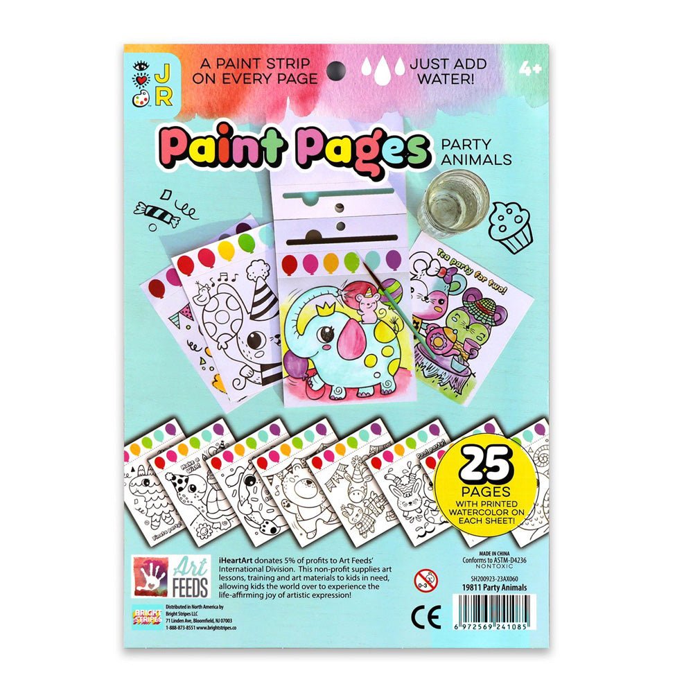 Paint Pages: Party Animals - Mastermind Toys___233942