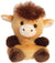 Palm Pals Hubert Highland Cow 5" - Mastermind Toys___238761