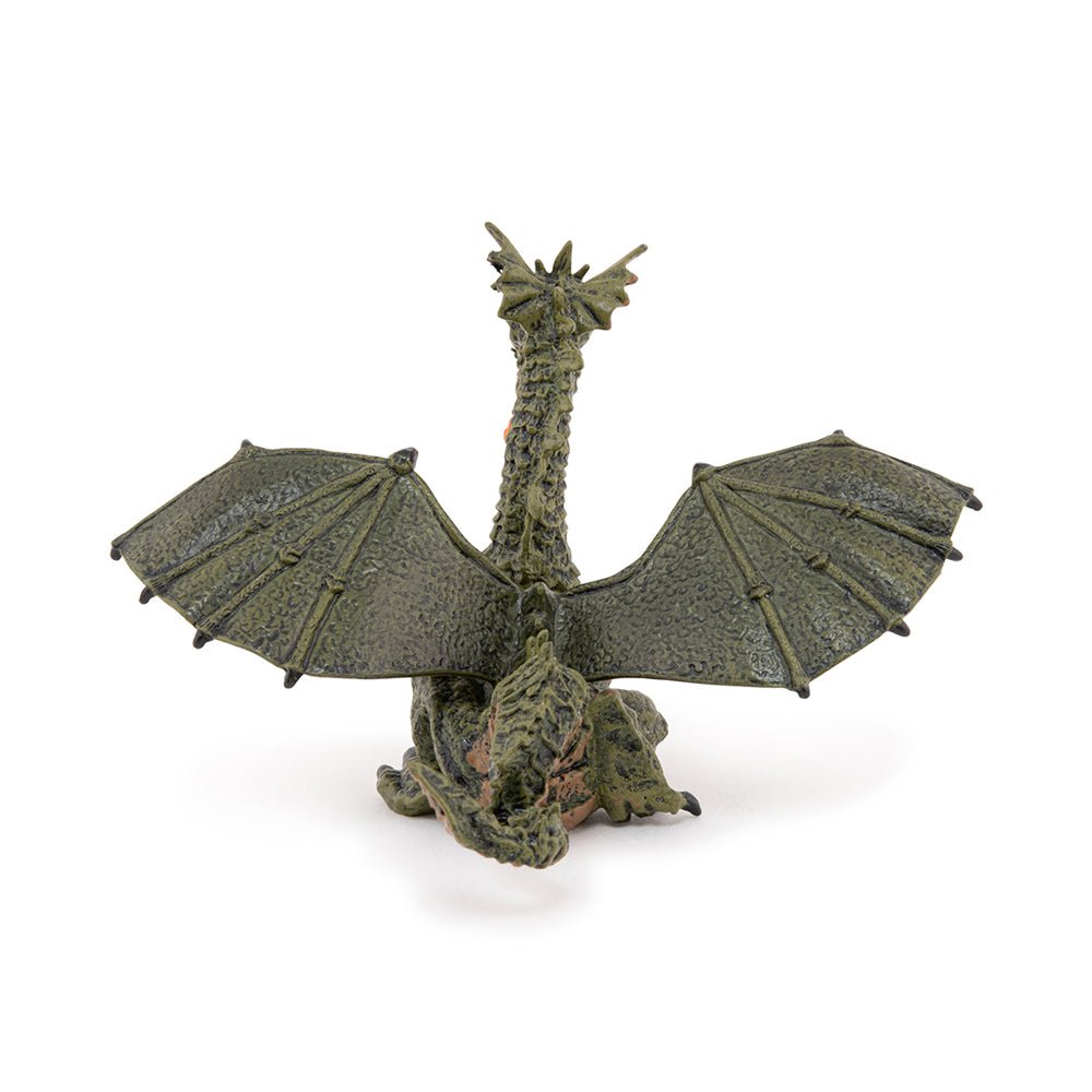 Papo Green Winged Dragon with Flame - Mastermind Toys___72854