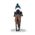 Papo Jumping Horse with Rider in Navy - Mastermind Toys___217933