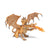 Papo Two - Headed Gold Dragon - Mastermind Toys___112534