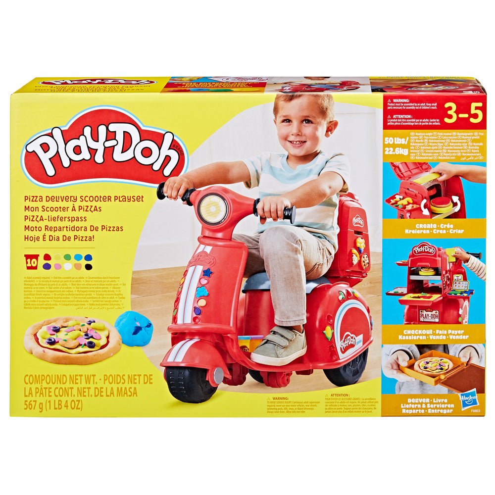 PD PIZZA DELIVERY SCOOTER PLAYSET - Mastermind Toys___235878