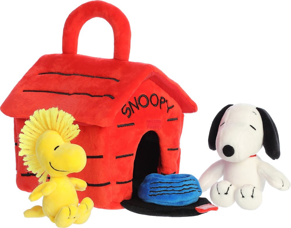 Peanuts Snoopy's House Playset (3 Pcs) 8" - Mastermind Toys___237001