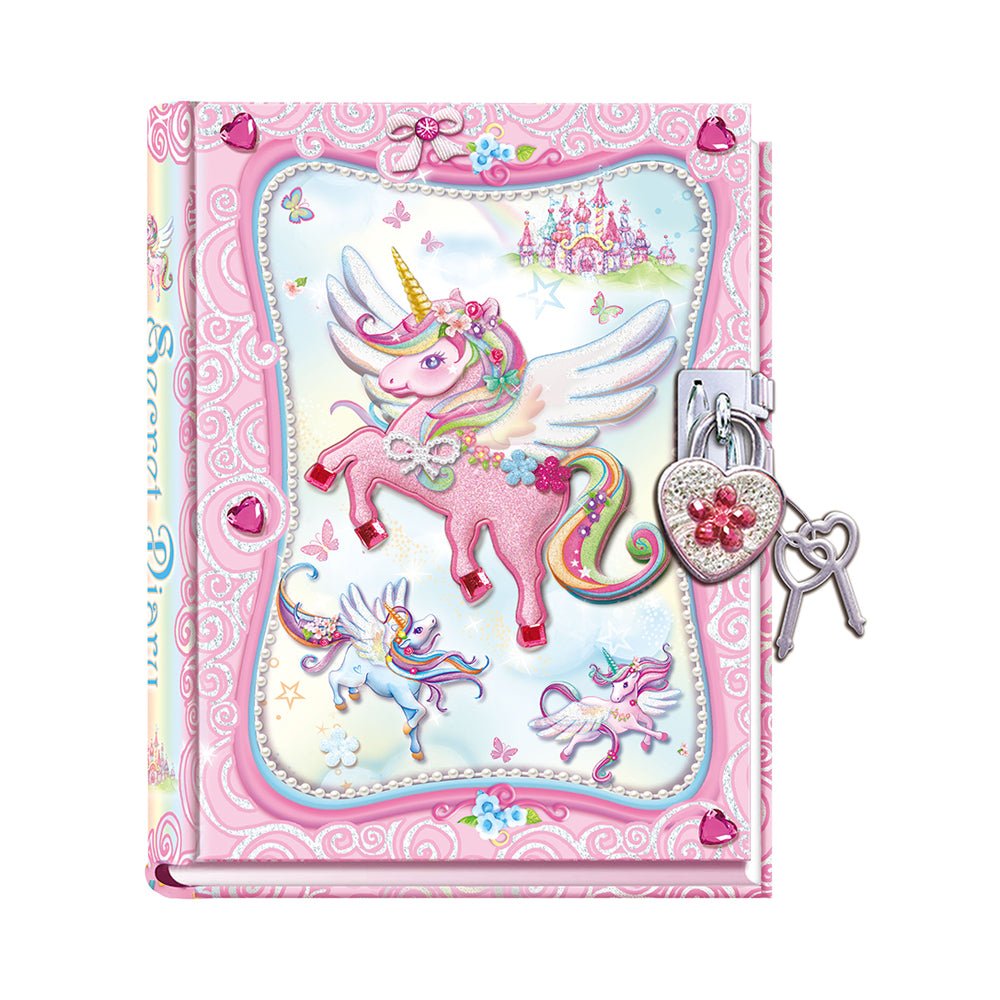 Pecoware Unicorn Diary with Lock - Mastermind Toys___219481