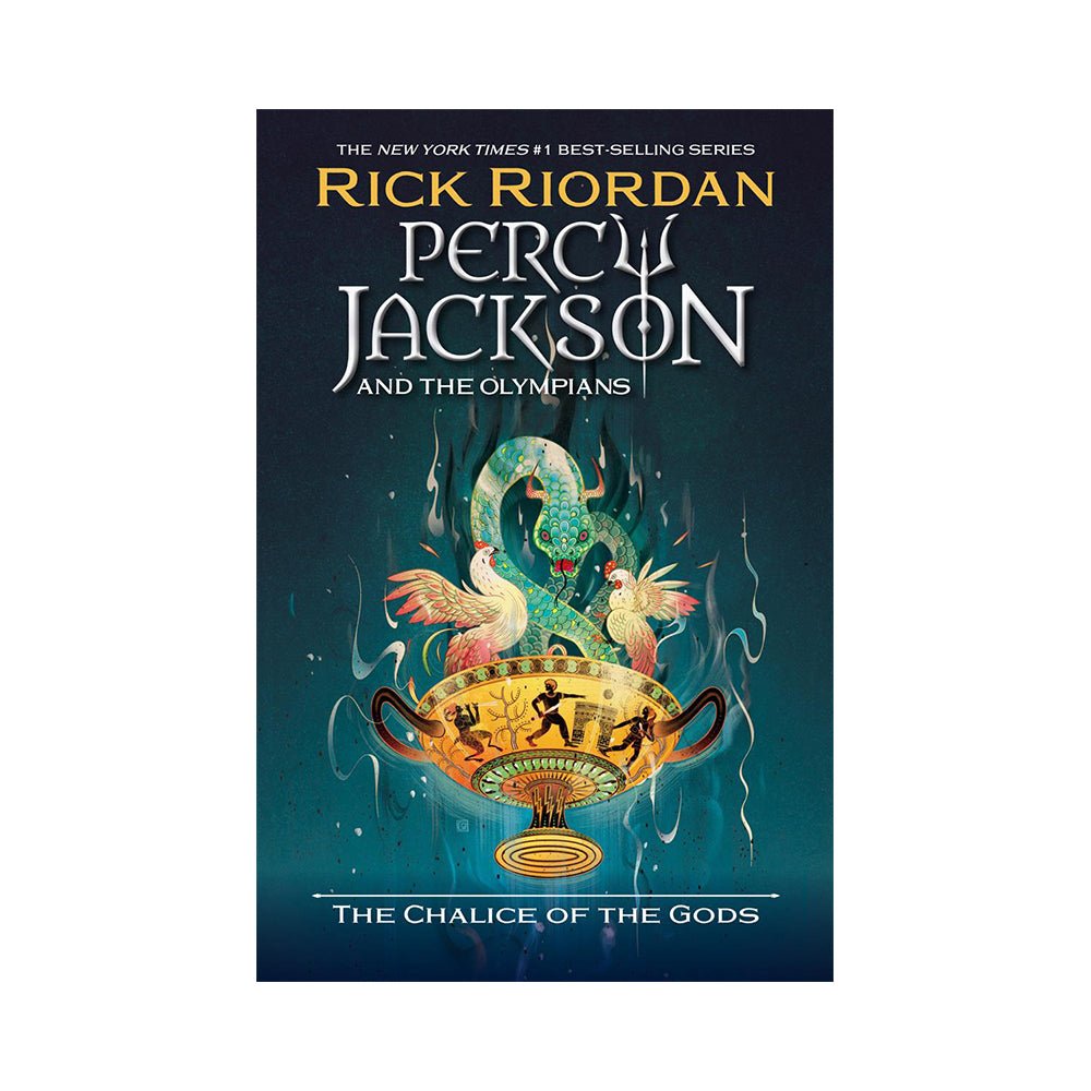 Percy Jackson and the Olympians: The Chalice of the Gods Book - Mastermind Toys___229971