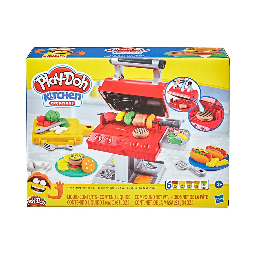 Play - Doh Kitchen Creations Grill 'n Stamp Playset - Mastermind Toys___230375