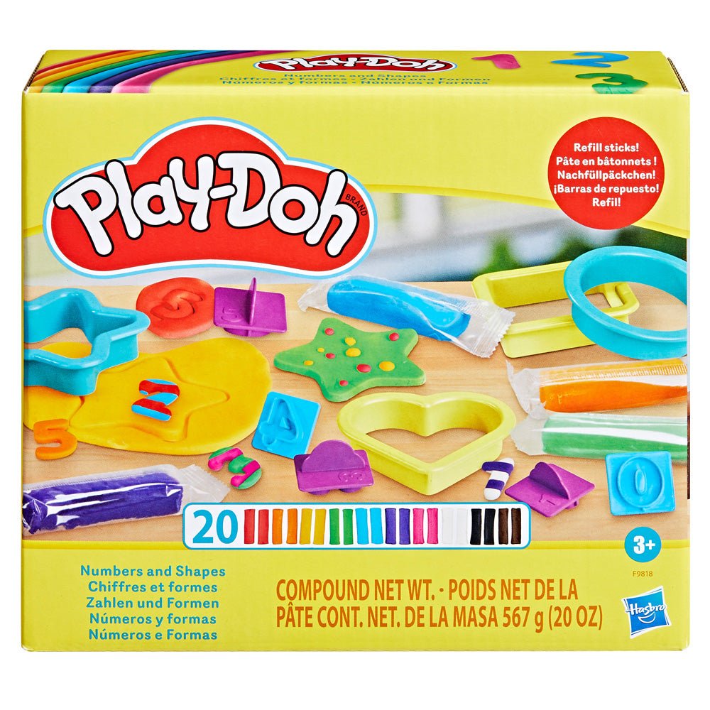 Play - Doh Numbers and Shapes Playset - Mastermind Toys___232711